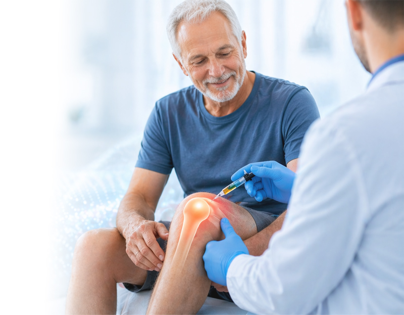 PRP therapy patient at our Pembroke Pines clinic